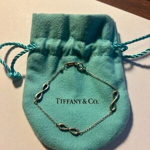 Tiffany & Co. Silver Infinity Chain Bracelet